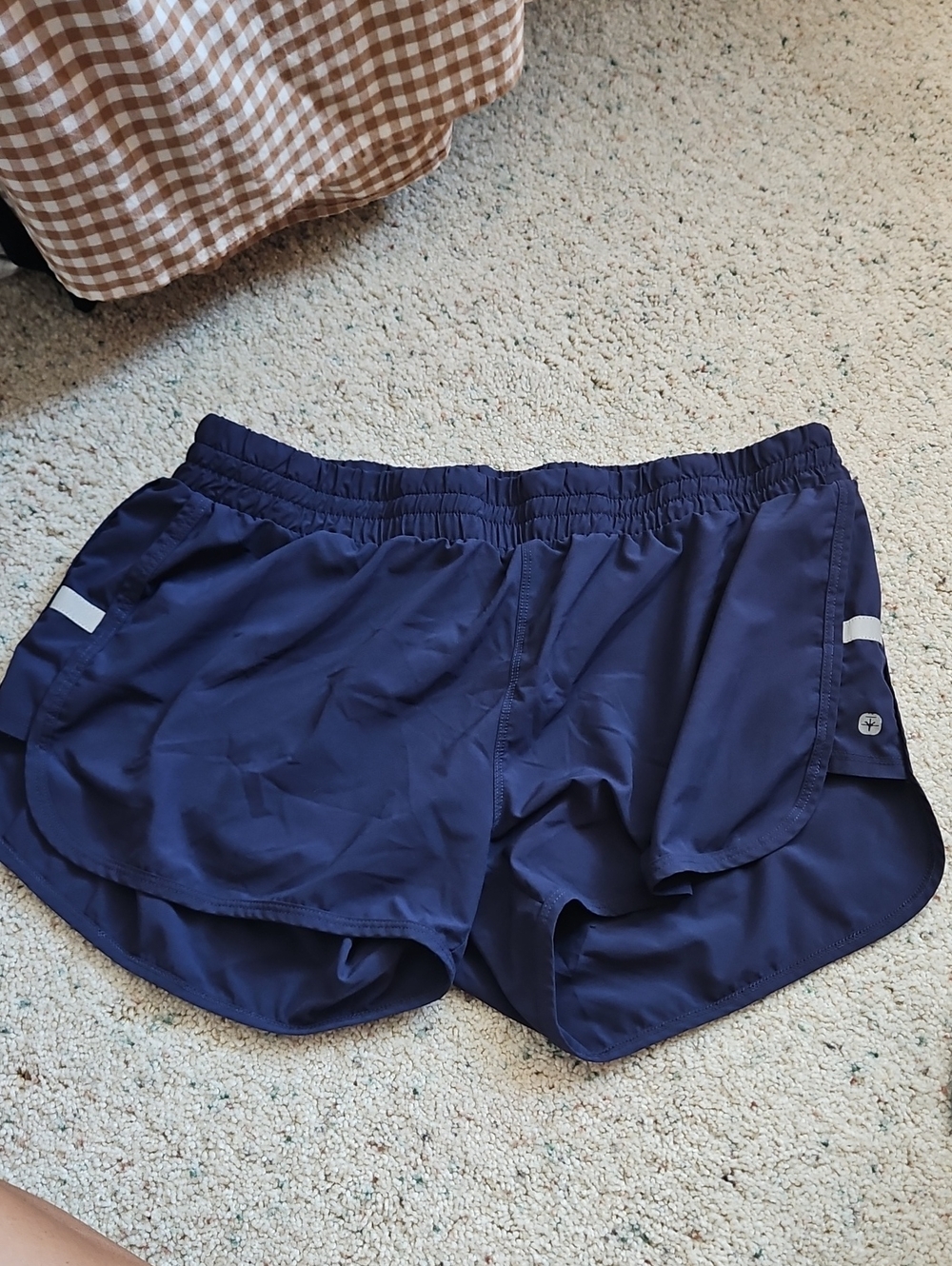 Soybu Navy Women's Athletic Running Shorts